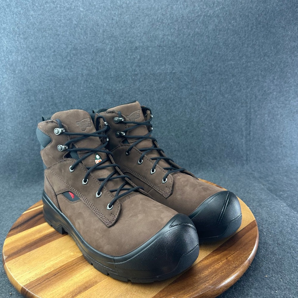 Red Wing VersaPro 3028 Size 13D Mens 6" Waterproof S7S Safety Ankle Boots - Picture 4 of 12